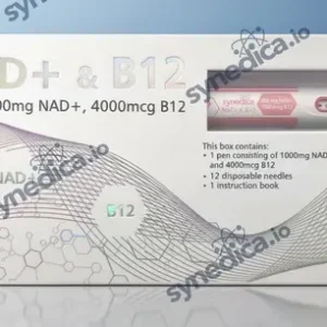 Synedica NAD+ & B12 1008mg Injection Pen Kit
